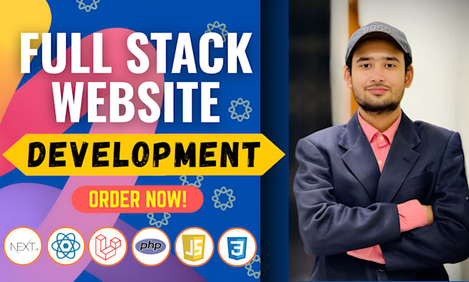 build a full stack web app using PHP laravel reactjs nextjs