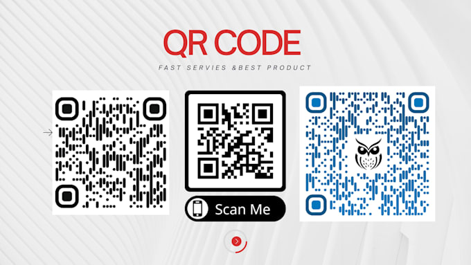 create unique and colorful qr code design for your brand