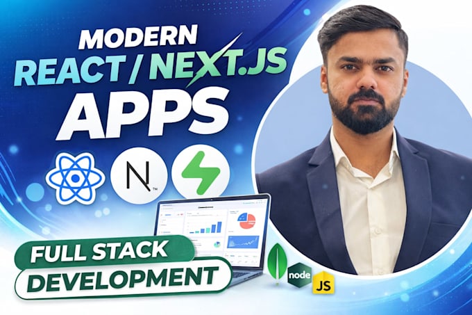 build your full stack web app using react next js and mern stack