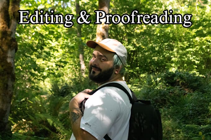 proofread and line edit any text as your personal editor