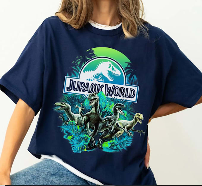 create high quality t shirt dinosaur logo
