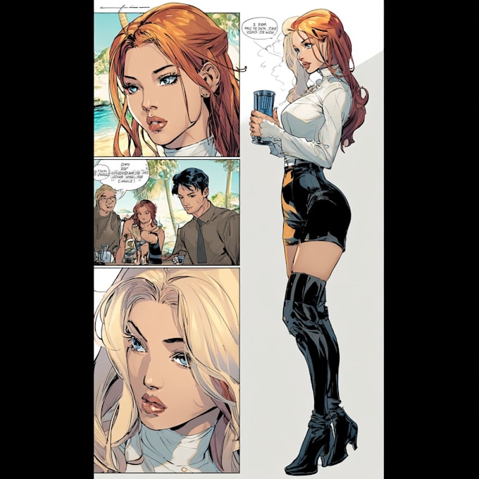 comic book artist graphic novel illustration comic