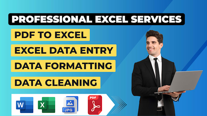 handle all kinds of data entry work efficiently