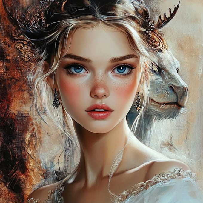 do realistic or fantasy portrait