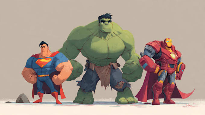 design you a character or superhero