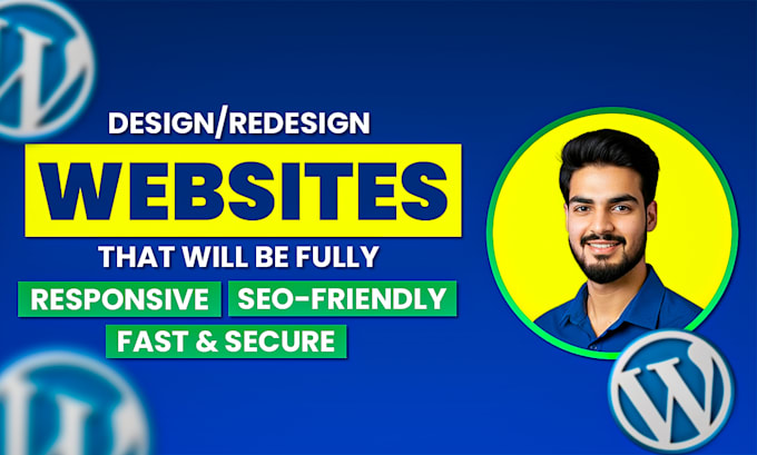 rebuild wordpress website or make elementor website