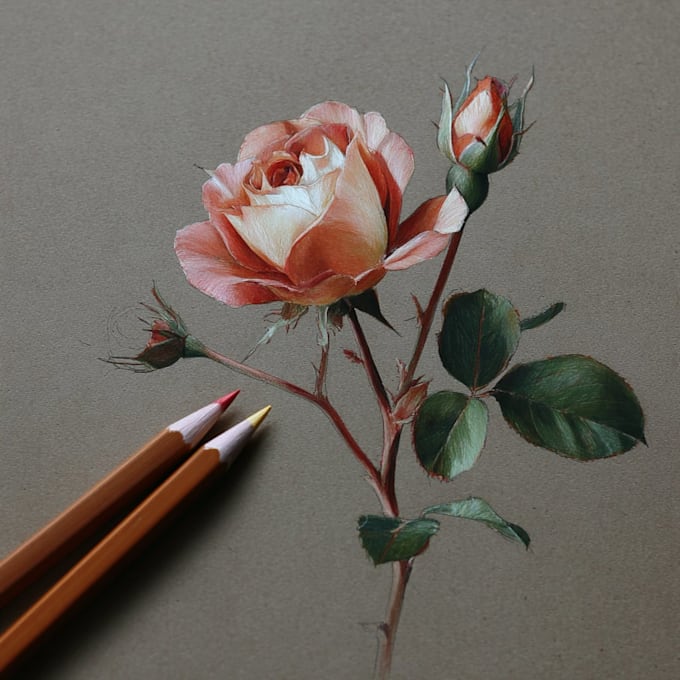 draw a botanical illustration