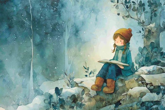 draw children illustrations for books