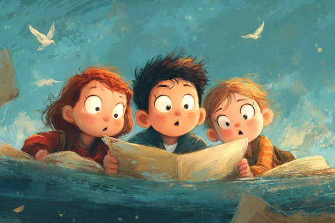 draw childrens book illustrations