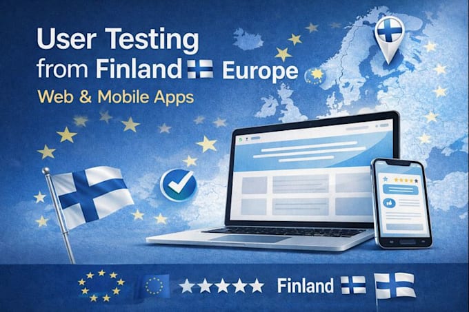 provide detailed user testing and UX feedback for your app from eu