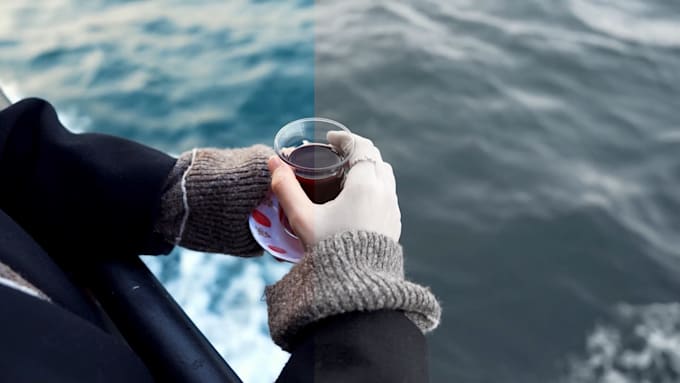 video color grading and color correction