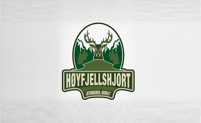 design attractive deer farmer or hunting logo
