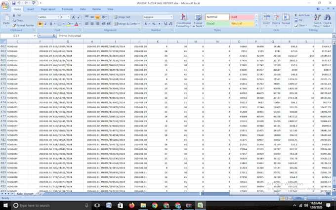 be your excel expert for data cleanup and formatting