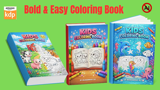 draw cozy, bold and easy coloring book pages for all ages