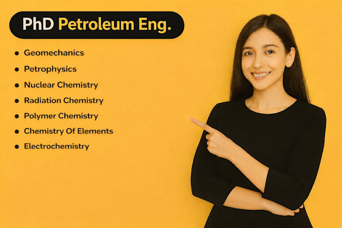 do geomechanics petrophysics nuclear radiation polymer element electro chemistry