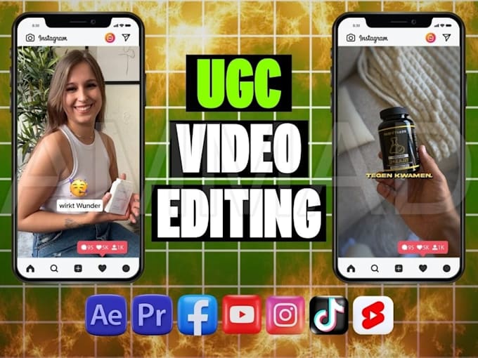 do viral ugc video editing