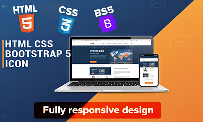 build a responsive website using HTML, CSS, and bootstrap
