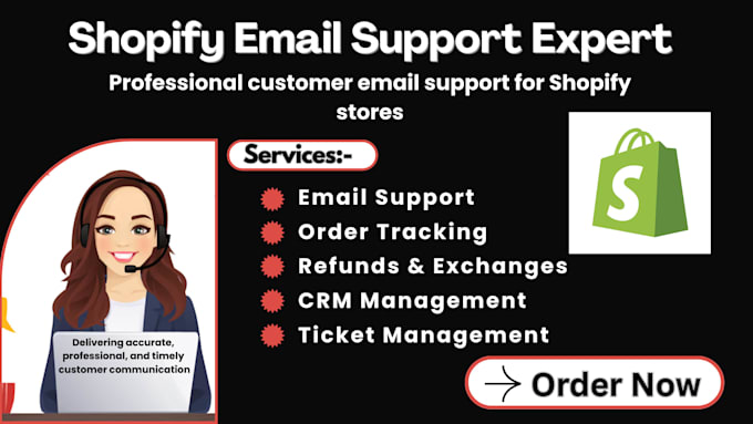 provide professional shopify email customer support