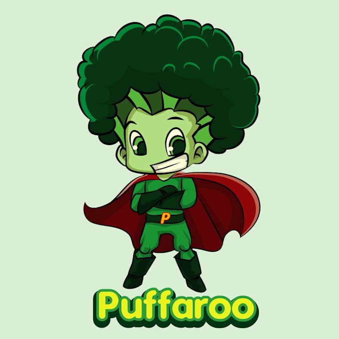 design a cute kawaii, chibi or cartoon logo
