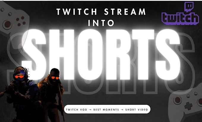 edit twitch streams into viral shorts