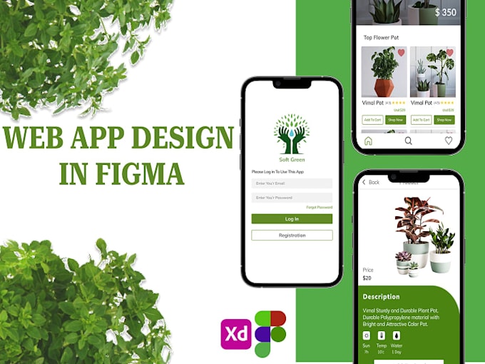 Design modern web app ui ux in figma or adobe xd by Sudair_abbas | Fiverr