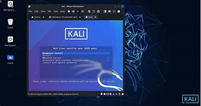 install kali linux, windows 11  in virtual machine