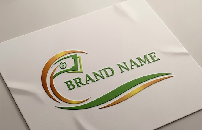 make attractive financial accounting consulting logo