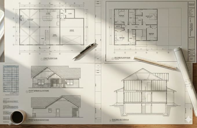 create full permit construction drawings
