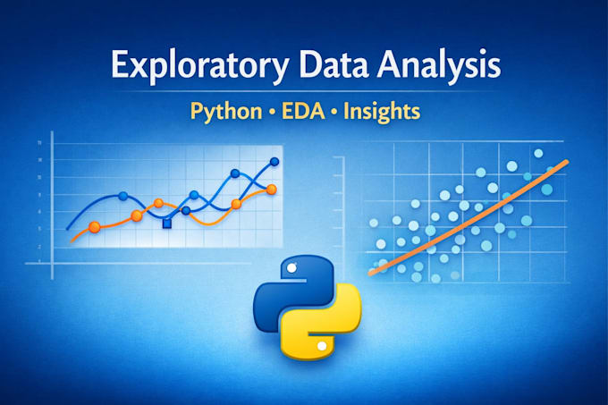 perform exploratory data analysis using python