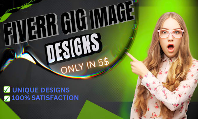 design attractive fiverr gig image designs