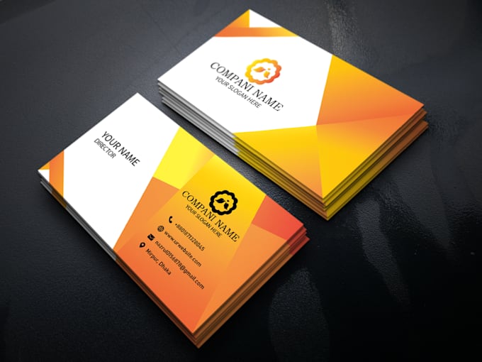 do modern and stylish business card design