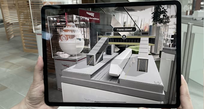 develop an ar measurement app for real estate or interiors