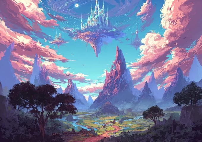 create natural and fantasy environments