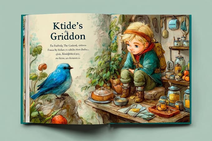 format children book, cookbook for KDP