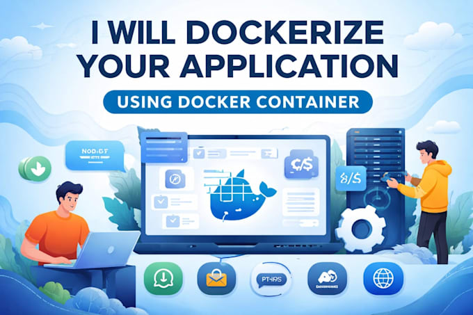 dockerize your application using docker container
