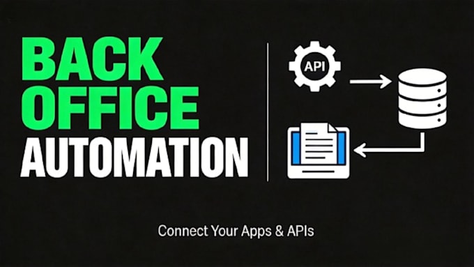 automate your back office business workflows and apis