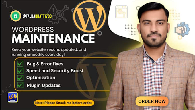 do wordpress help, wordpress support , website maintenance