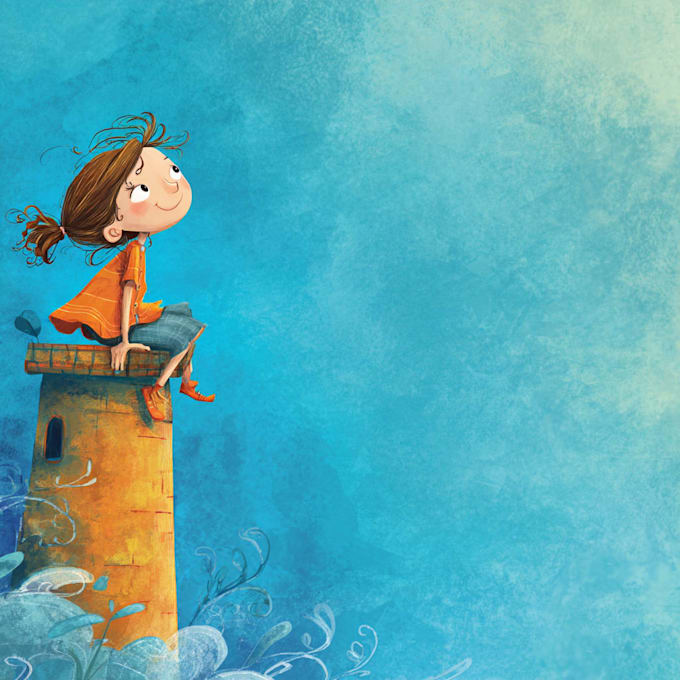 create watercolor illustrations for KDP children book basic