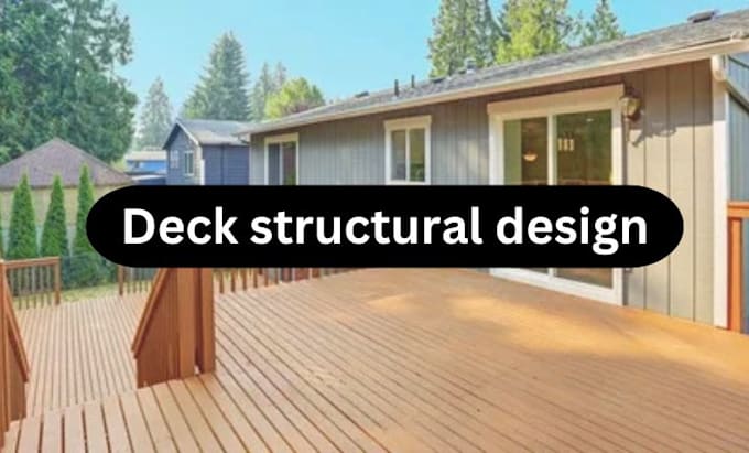 Diseño estructural de deck y detalles de ledger, viga, poste y soporte ...