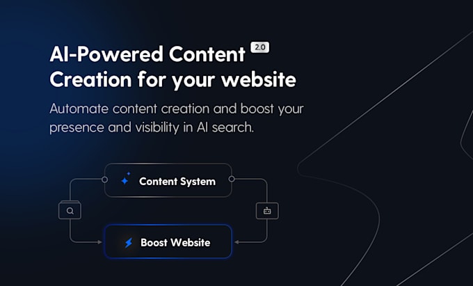 build an ai SEO system that generates organic traffic on autopilot