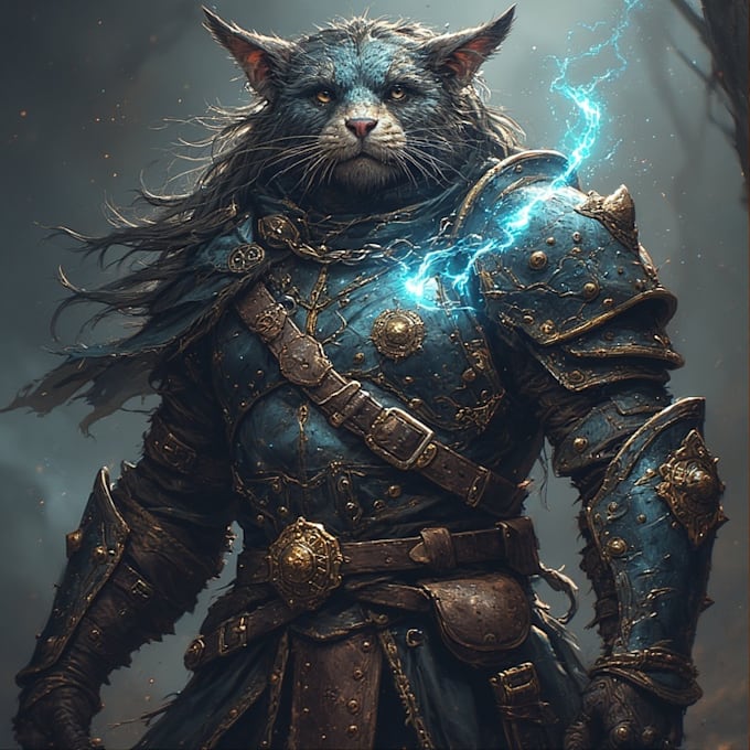 create a fantasy illustration