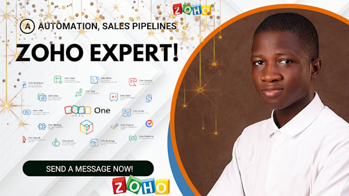 setup zoho crm, zoho one, people, salesiq, analytics, creators, api integration