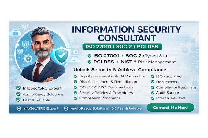 conduct risk assessment consulting for iso 27001 pci dss