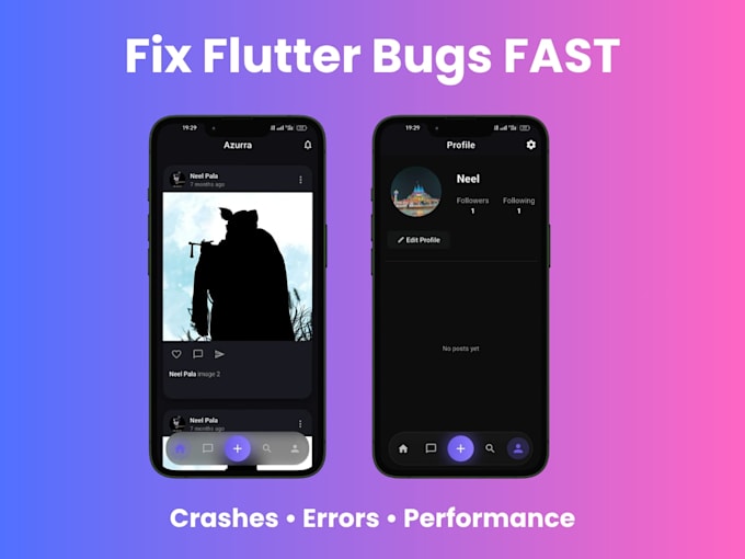 debug and fix flutter app issues professionally within 24 hours