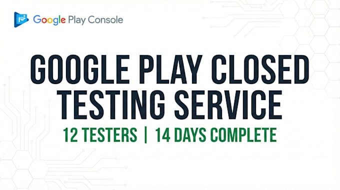 provide google play console closed testing service