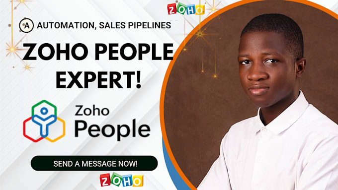 setup zoho people hr system with automation, workflows and integration