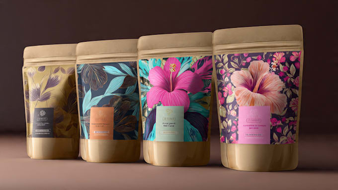 do product packaging design, pouch design and bag design