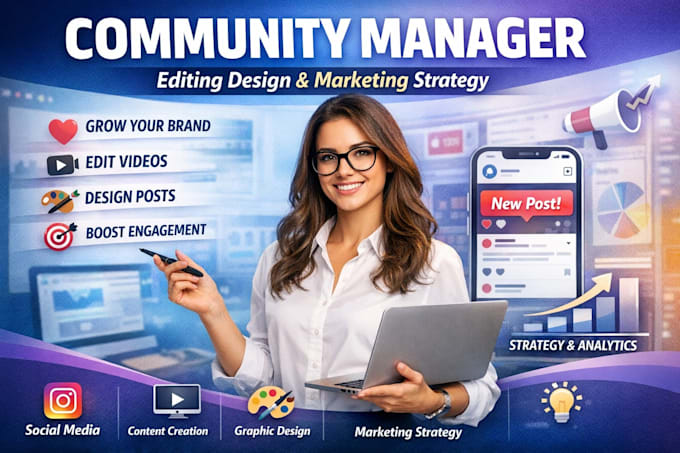 community manager and digital marketing