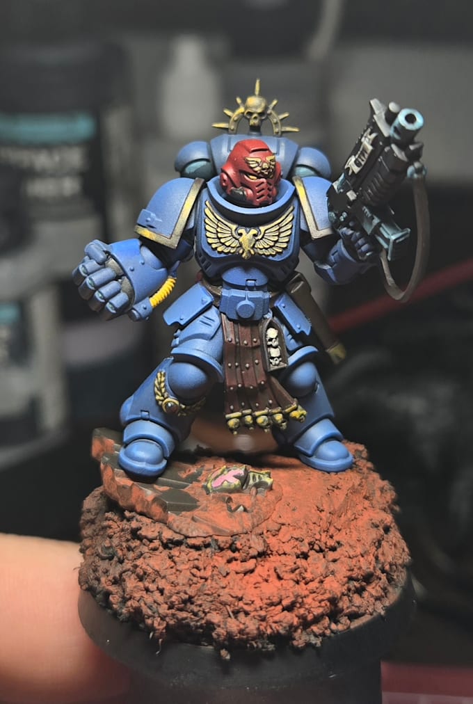 paint your minis because you would rather roll dice
