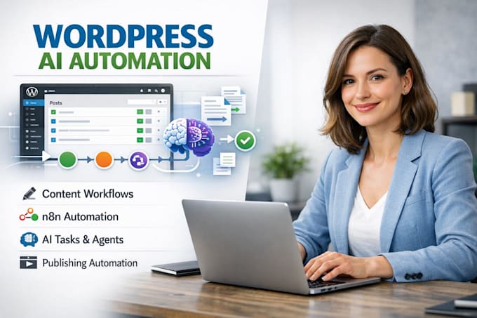 Create wordpress ai automation for content workflows and tasks with n8n ...